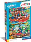 2 Puzzles infantiles de 60 piezas Mickey and Friedns, puzzle infantil a partir de 5 años Stockers Supplier