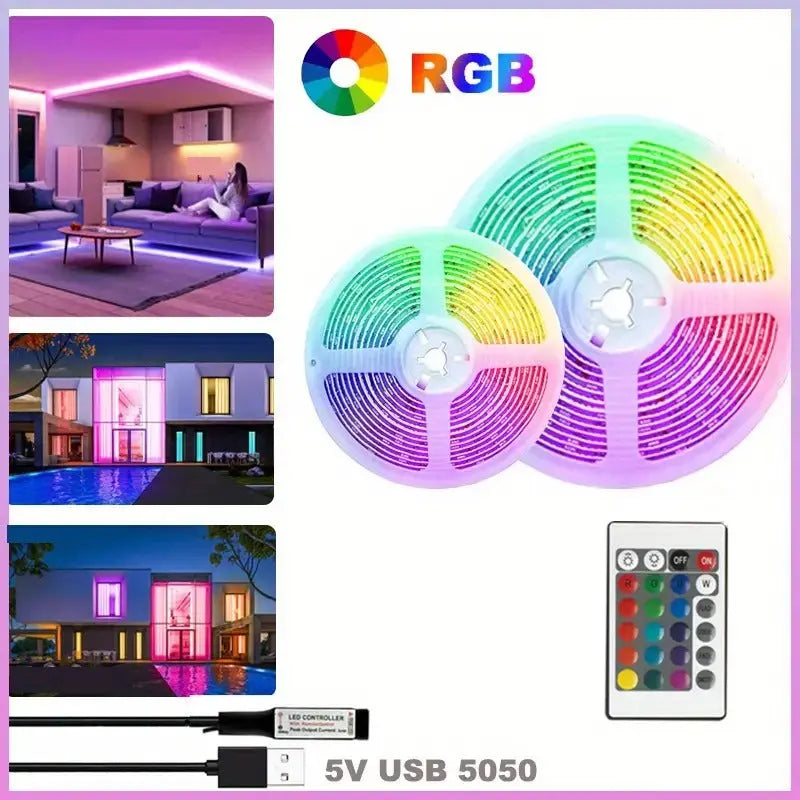 Tira led USB RGB 5m Stockers Supplier